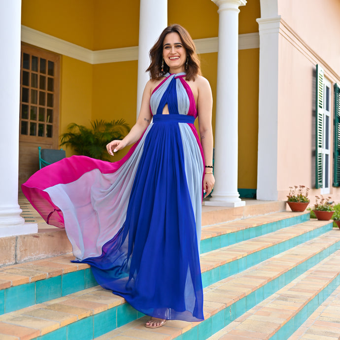 Triple Temptation Long Dress